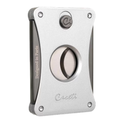Гильотина сигарная Caseti серебряная
